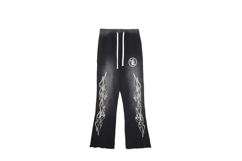 Hellstar Studios Records Vintage Tracksuit Black