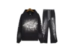 Hellstar Studios Records Vintage Tracksuit Black