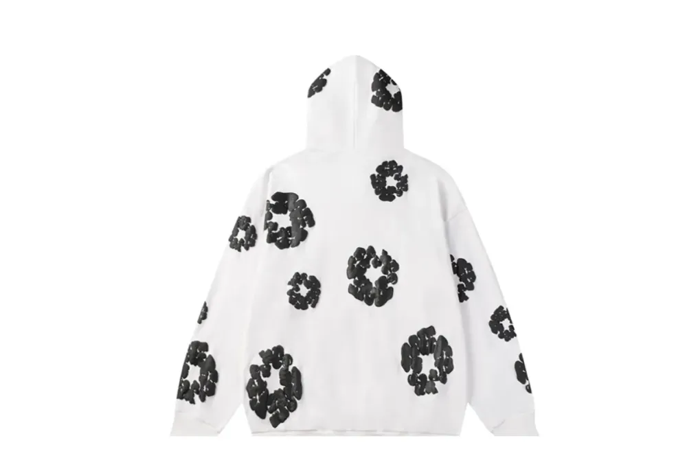 Denim Tears x Offset Wreath Hoodie Black