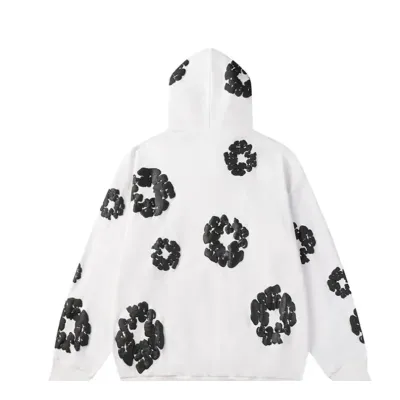 Denim Tears x Offset Wreath Hoodie Black 02