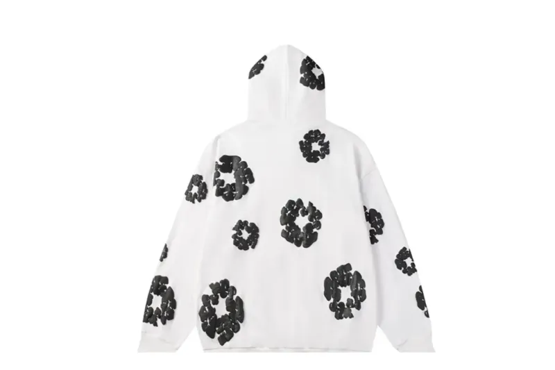 Denim Tears x Offset Wreath Hoodie Black