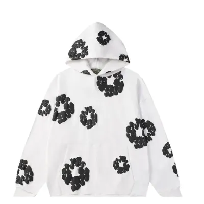 Denim Tears x Offset Wreath Hoodie Black 01