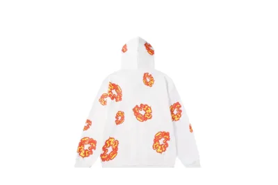 Denim Tears x Offset Wreath Hoodie White 02