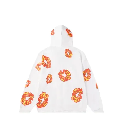 Denim Tears x Offset Wreath Hoodie White 02