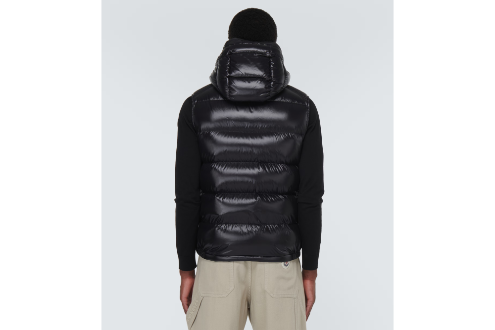 Moncler Bormes Down Vest Black