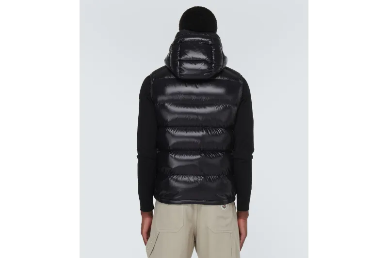 Moncler Bormes Down Vest Black