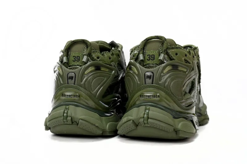 Balenciaga Runner Leather Free Khaki 677403W3RB13031