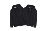 Polo Ralph Lauren Hoodie Black with Black Lace