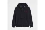 Polo Ralph Lauren Hoodie Black with Black Lace