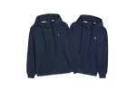 Polo Ralph Lauren Hoodie Navy with Navy Lace