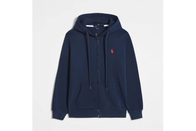 Polo Ralph Lauren Hoodie Navy with Navy Lace 02