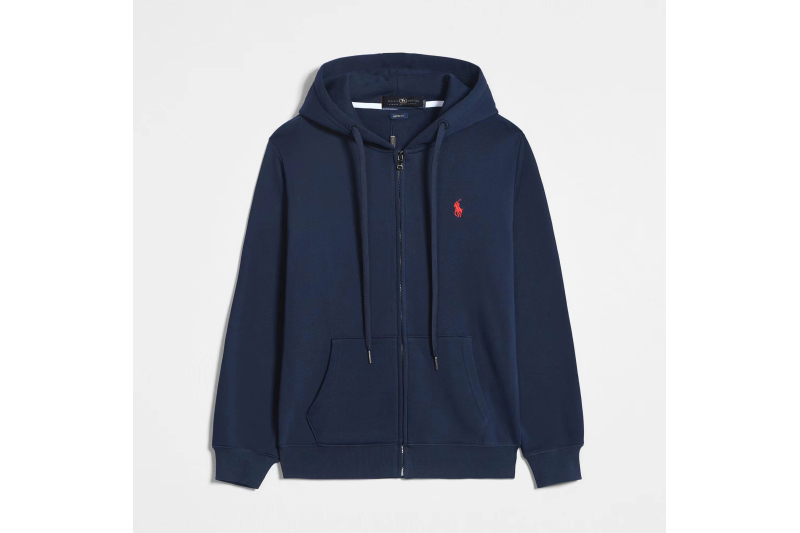 Polo Ralph Lauren Hoodie Navy with Navy Lace