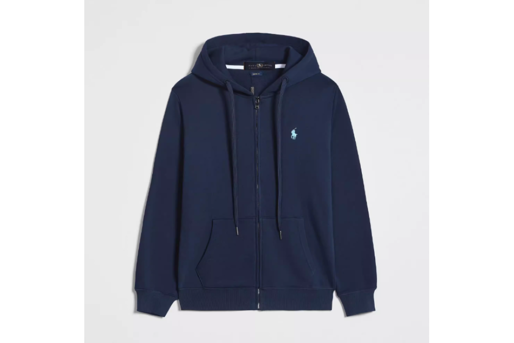 Polo Ralph Lauren Hoodie Navy with Navy Lace