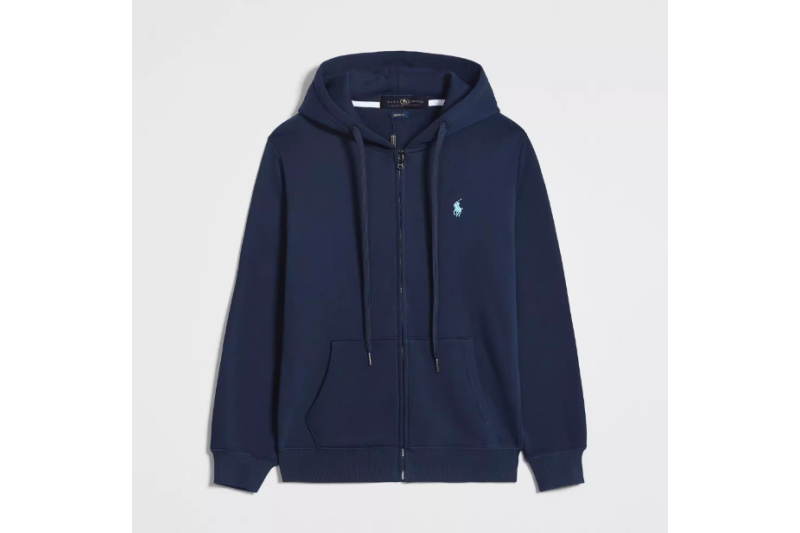 Polo Ralph Lauren Hoodie Navy with Navy Lace