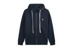 Polo Ralph Lauren Hoodie Navy with White Lace