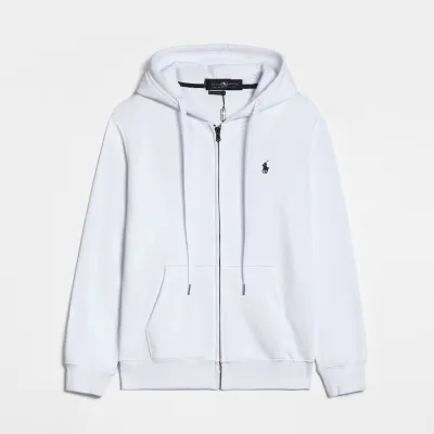 Polo Ralph Lauren Hoodie White 01