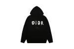 Dior Hoodie Letters Black