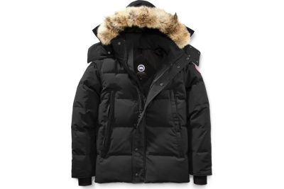 Canada Goose Wyndham Parka Jacket Black 01