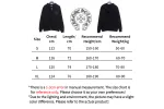 CHROME HEARTS Black Leather Cross Zip Up Hoodie