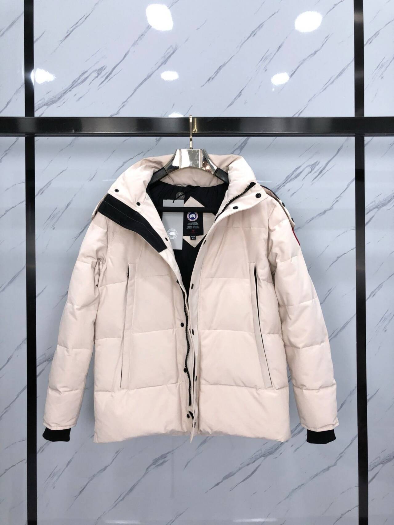 Canada Goose Wyndham Parka Jacket White