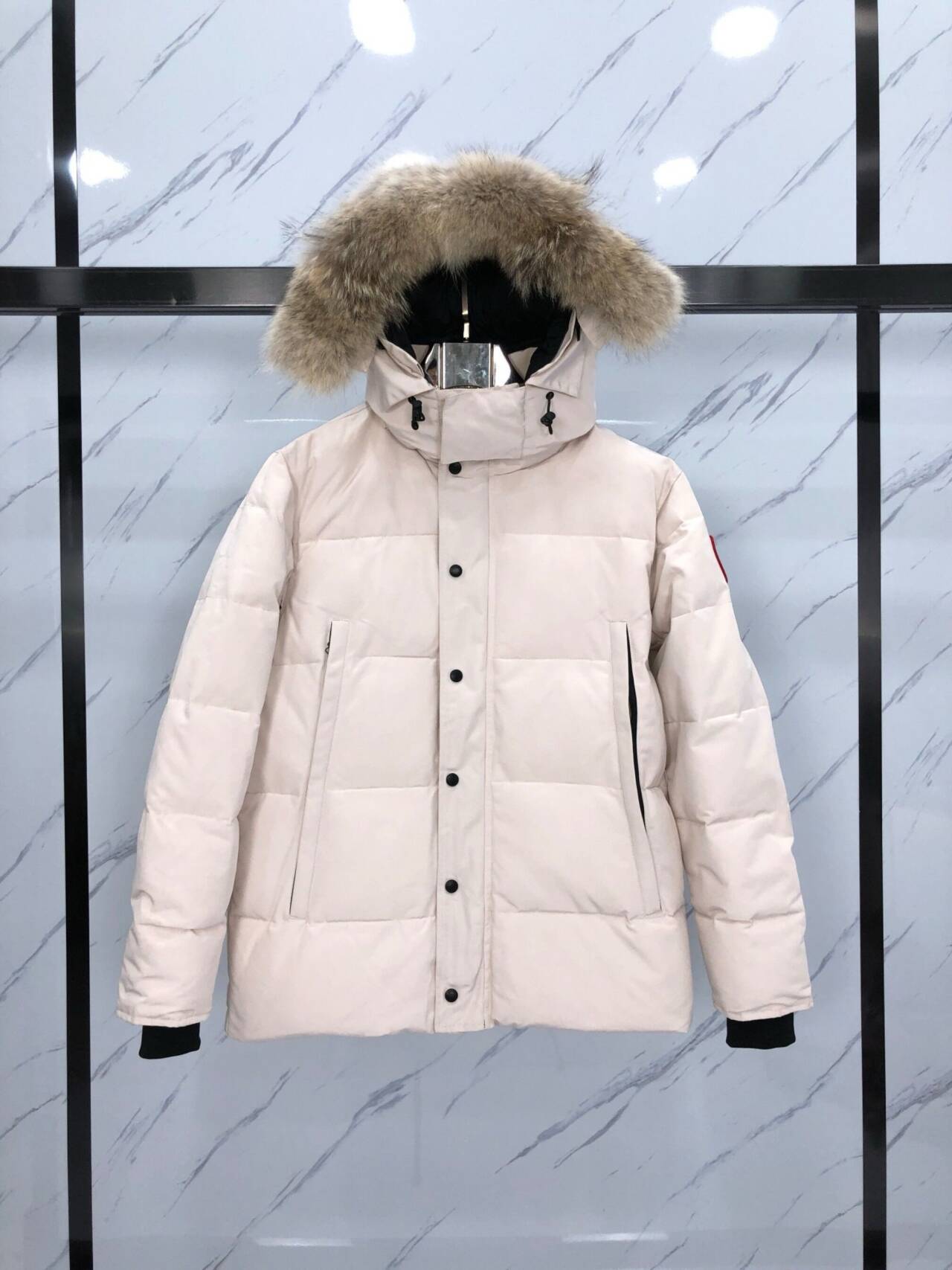 Canada Goose Wyndham Parka Jacket White