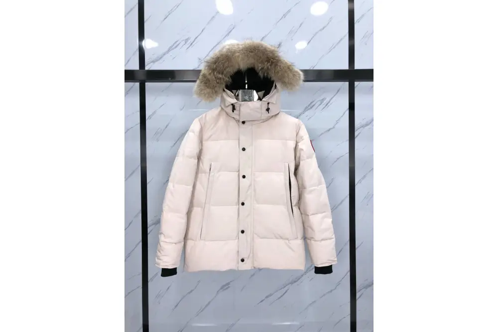 Canada Goose Wyndham Parka Jacket White
