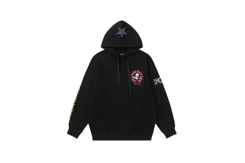 Chrome Hearts x Foti Skeleton Online Exclusive Hoodie Black