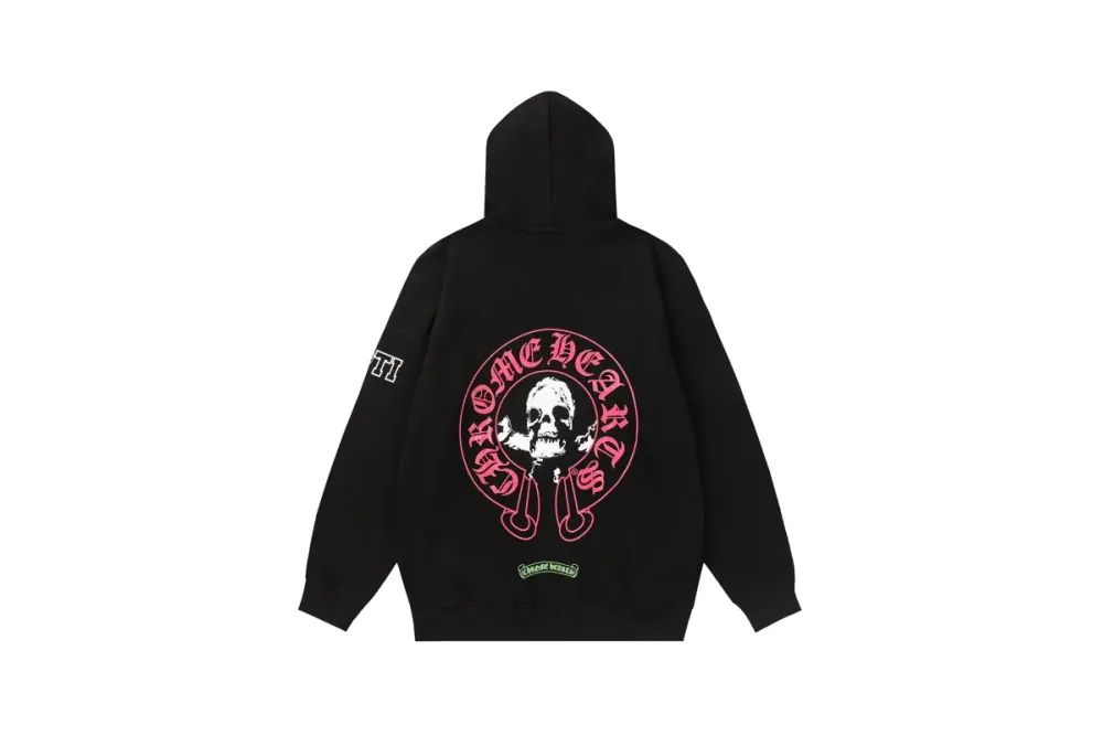 Chrome Hearts x Foti Skeleton Online Exclusive Hoodie Black