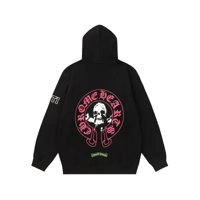 Chrome Hearts x Foti Skeleton Online Exclusive Hoodie Black 02