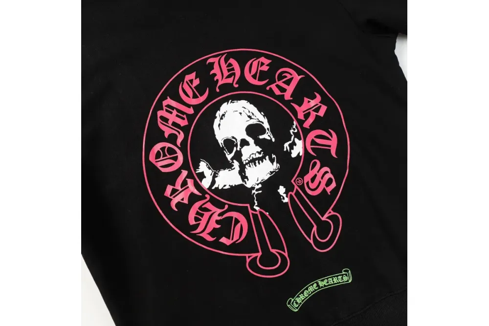 Chrome Hearts x Foti Skeleton Online Exclusive Hoodie Black