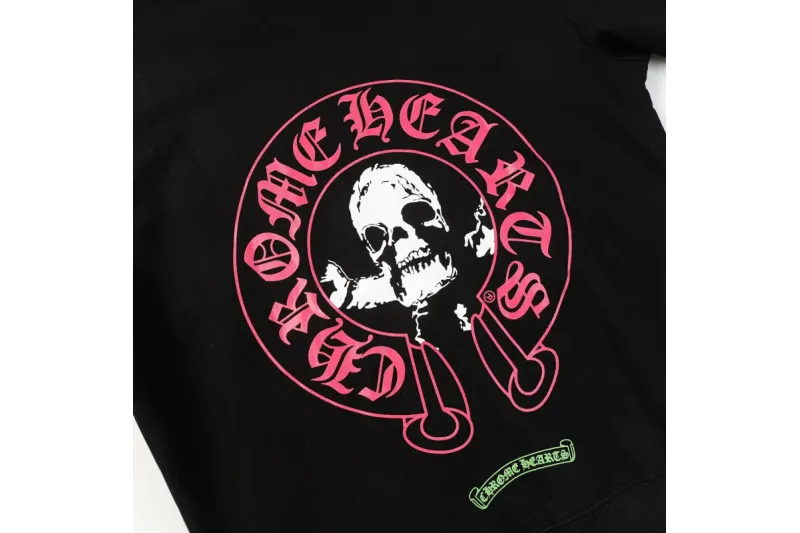 Chrome Hearts x Foti Skeleton Online Exclusive Hoodie Black