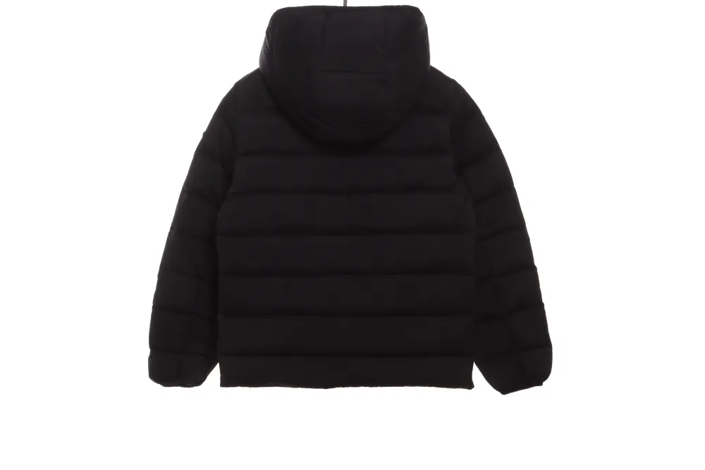 Moncler Black Ume Short Down Jacket