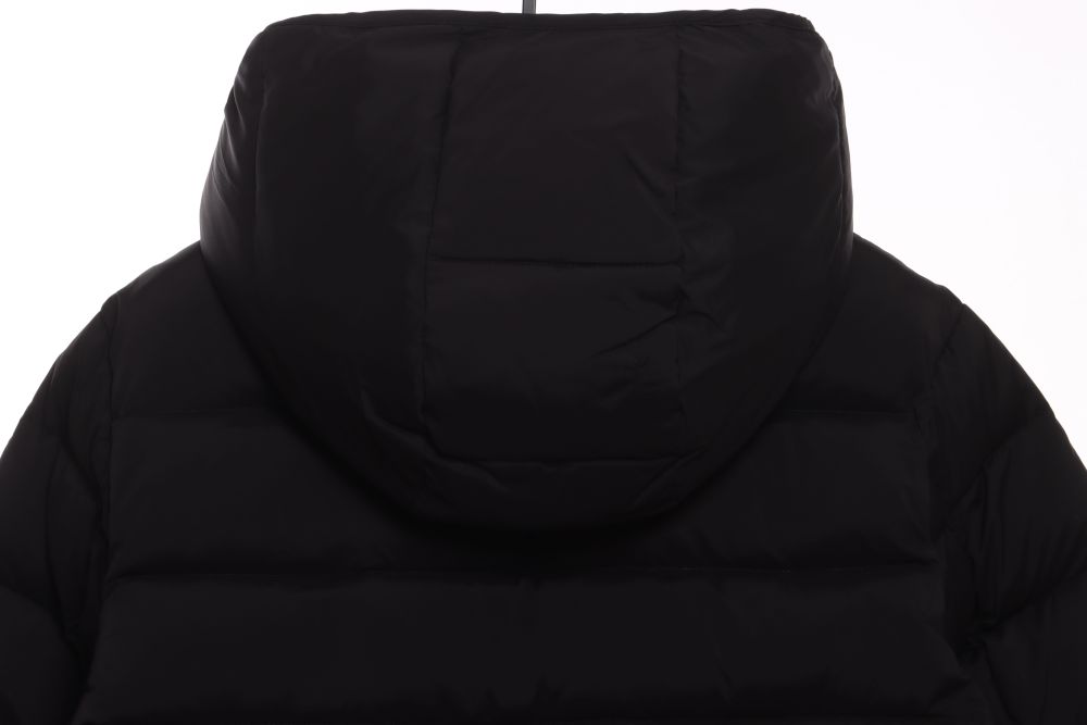 Moncler Black Ume Short Down Jacket