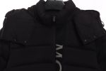 Moncler Black Ume Short Down Jacket