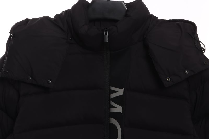 Moncler Black Ume Short Down Jacket
