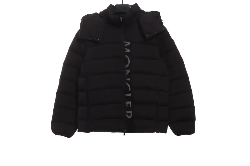 Moncler Black Ume Short Down Jacket