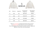 Moncler Lacquered Short Down Jacket White