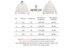 Moncler Lacquered Short Down Jacket White