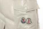 Moncler Maya 70 Short Down Jacket White