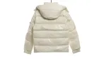 Moncler Maya 70 Short Down Jacket White