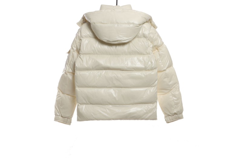 Moncler Maya 70 Short Down Jacket White