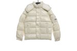 Moncler Maya 70 Short Down Jacket White
