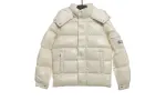 Moncler Maya 70 Short Down Jacket White