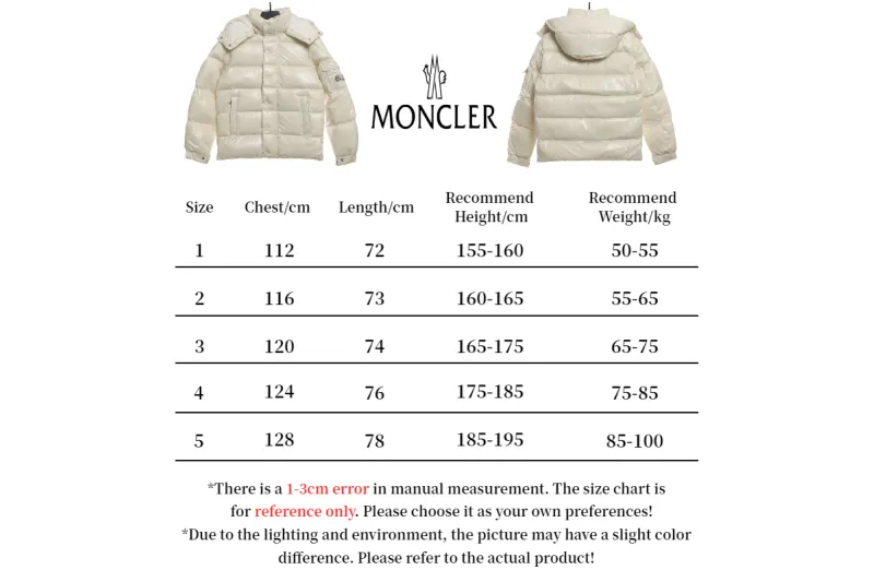 Moncler Maya 70 Short Down Jacket White