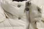 Moncler Maya 70 Short Down Jacket White