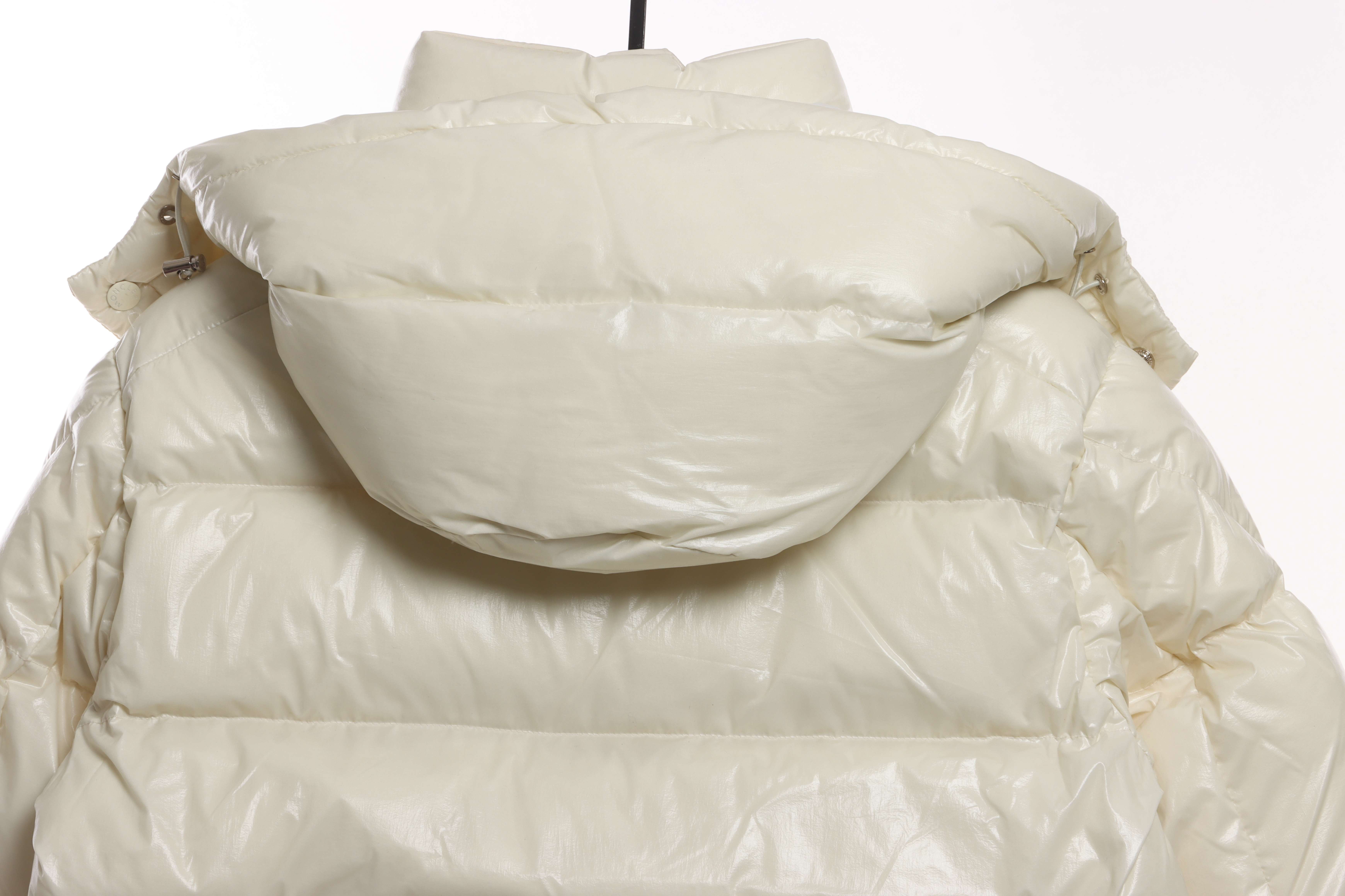 Moncler Maya 70 Short Down Jacket White