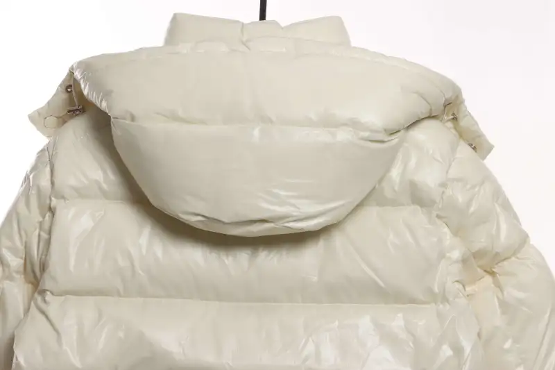 Moncler Maya 70 Short Down Jacket White