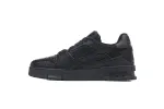 Louis Vuitton LV Trainer Crystals All Black Sneakers