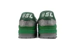 Louis Vuitton LV Trainer Crystals Grey/Green Sneakers