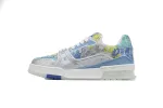 Louis Vuitton LV Trainer Crystals Light Blue/Silver Sneakers